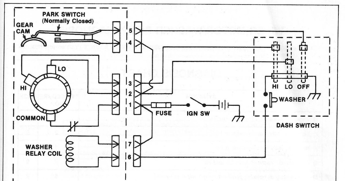 1970 Chevelle Windshield Wiper Motor Wiring Diagram  