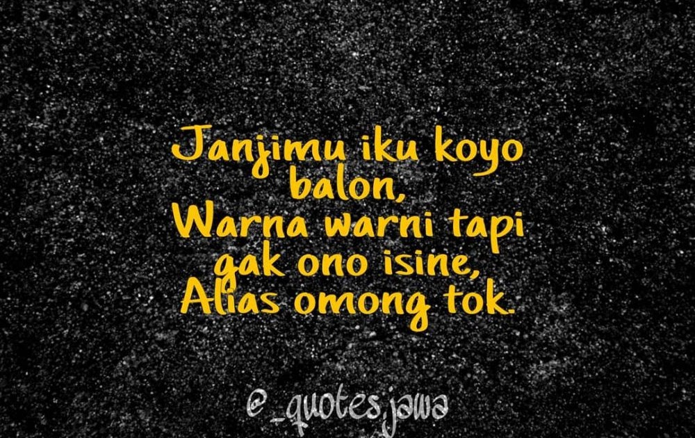 Tanrif: Quotes Sabar Bahasa Jawa