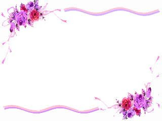 Gambar Border Bunga Cantik