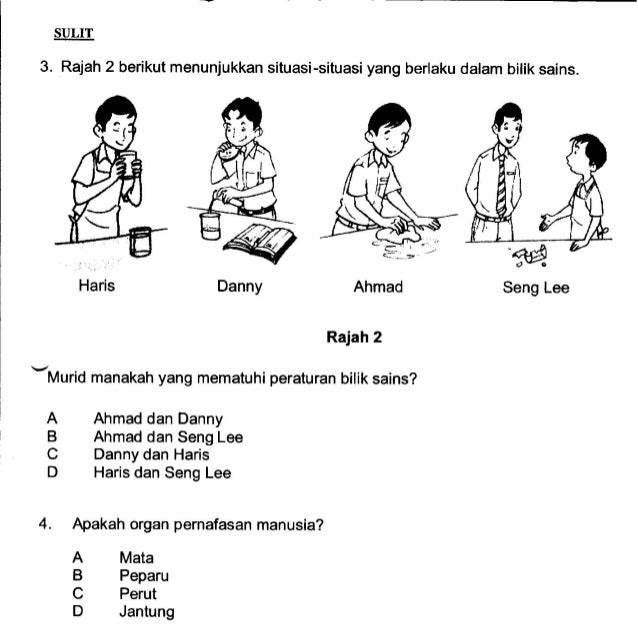 Soalan Sains Tahun 4 Dengan Jawapan - Kebaya Poles