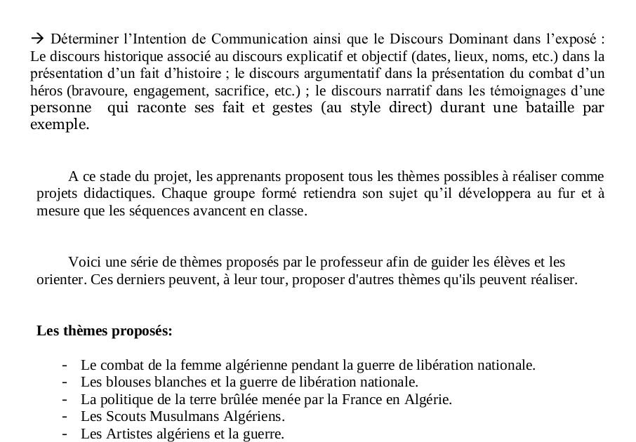 Le Compte Rendu Objectif Dun Texte Historique 3as - Texte ...