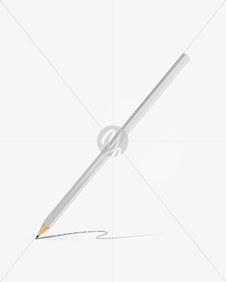 Download Download Hexagon Pencil Mockup PSD
