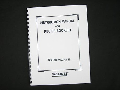 20 of the best ideas for welbilt bread machine recipes. Welbilt Bread Maker Machine Directions Instruction Manuals W Recipes Various Kitchen Dining Bar Small Kitchen Appliances