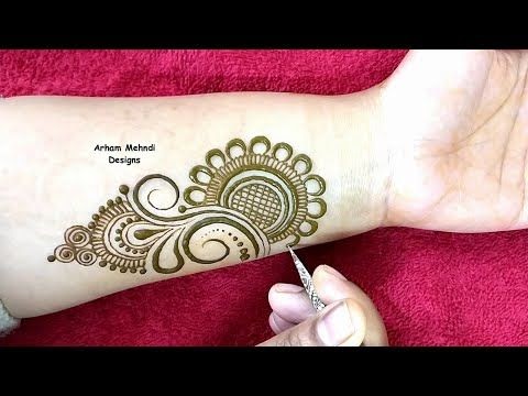 Bestpixtajplzji 完了しました Stylish Arham Eid Front Hand Simple Mehndi Design