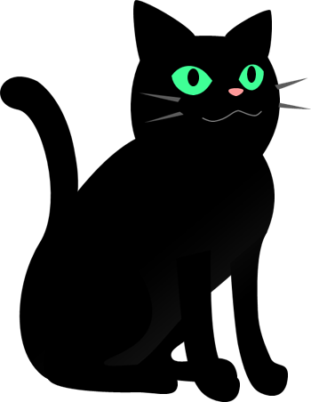 無料印刷可能黒猫 イラスト 無料 最高の動物画像
