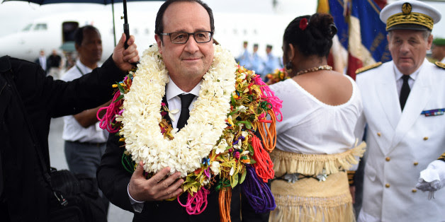 L'arrivée (en fleurs) de Hollande à Wallis-et-Futuna