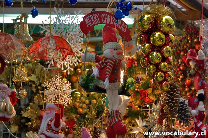  Christmas  Tree Decorations  Vocabulary Christmas  Decorating 