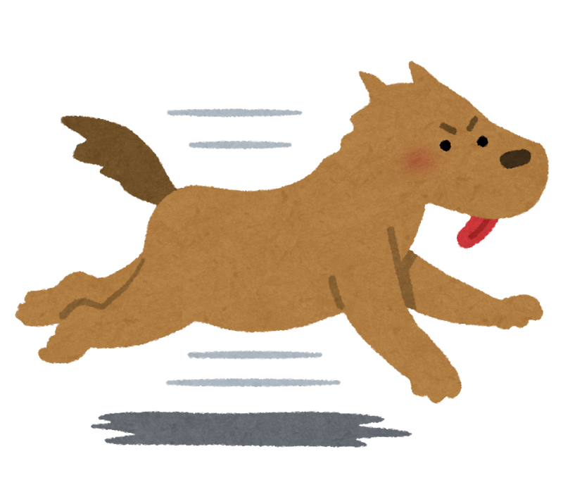 最新のhd犬 走る イラスト 簡単 アニメ画像