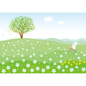 Japan Image 草原 イラスト