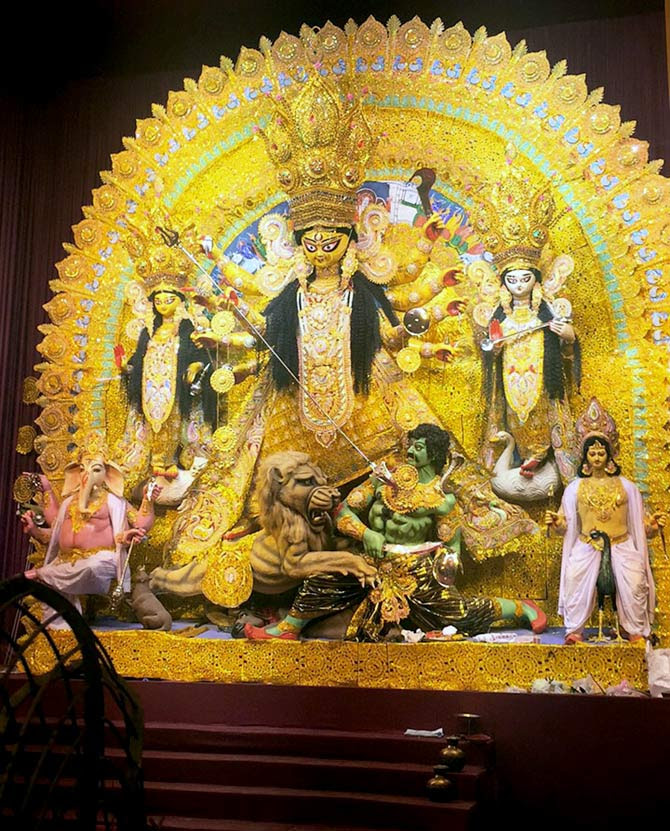 Durga idol