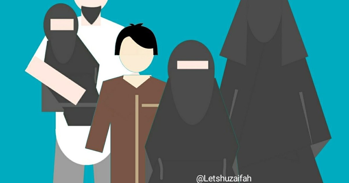 46 Gambar Kartun Muslimah Berdua Dunia Kartun