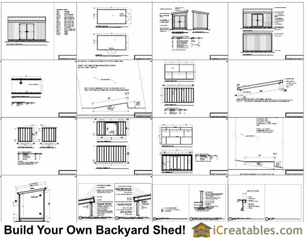 lean to shed: topic icreatables shed plans review