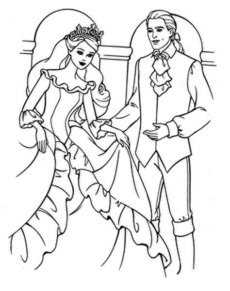 Download Barbie And Ken Coloring Pages To Print - Learn to Color