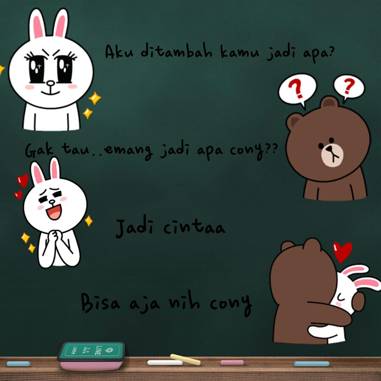 Gambar Kata Kata  Chat  Gombal  Lucu Aliansi kartun