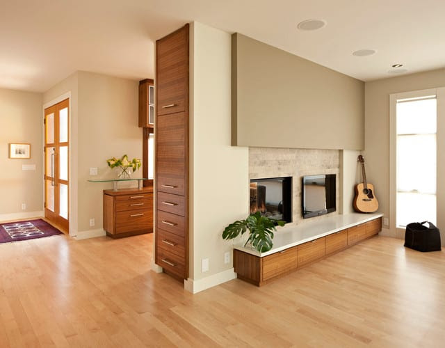 This living room features beige walls and hardwood flooring. How To Choose Wall Colors For Light Hardwood Floors Home Decor Help
