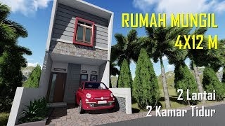 ukuranfuzziblog Desain  Rumah  Ukuran 4x12