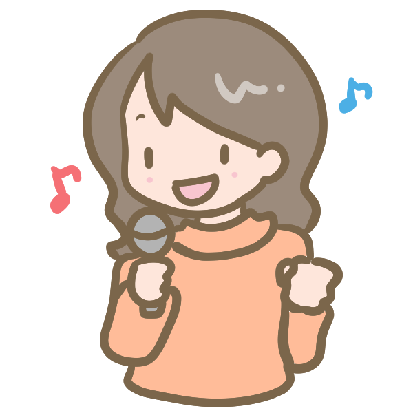 驚くばかりカラオケ イラスト かわいい アニメ画像