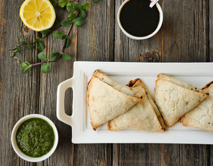 Over a medium high heat, heat the oil in a frying pan until shimmering and add the mustard seeds and curry leaves. Gluten Free Samosa Recipe My Heart Beets