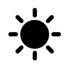 注目すべきイラスト フレッシュ 白黒 太陽 イラスト 手書き