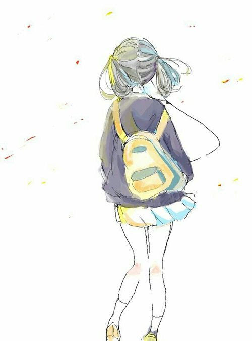 新しいコレクション 夏 イラスト 女の子 後ろ姿