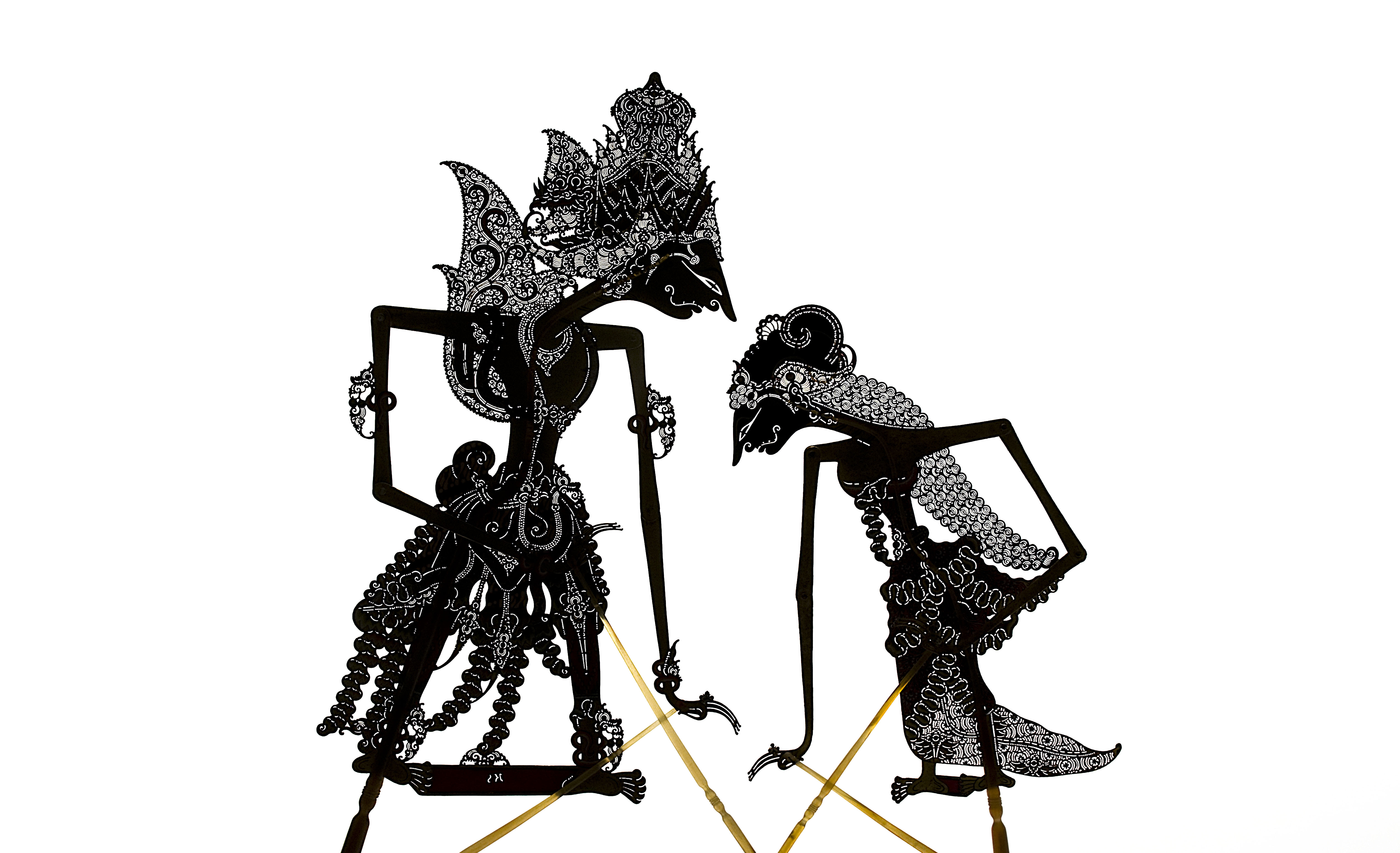 Gambar Wayang Arjuna Hitam Putih Hd Gambar Wayang