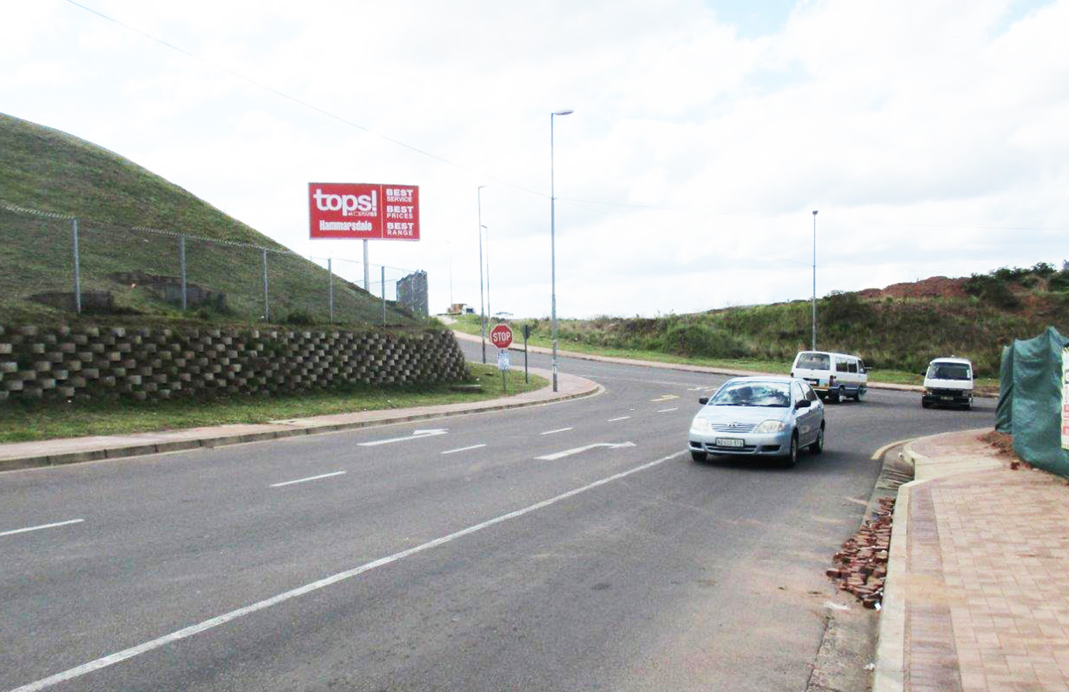 Roads, streets and buildings on satellite photos; Hammarsdale Mamela Media