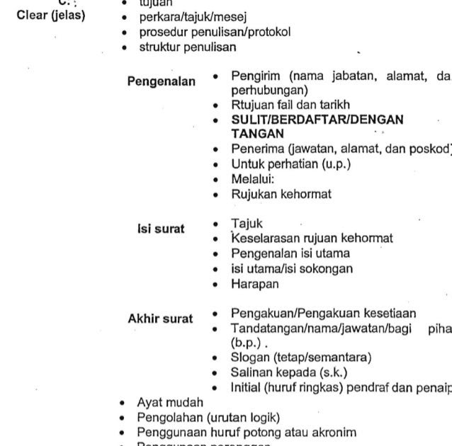 Surat Rasmi Dua Tandatangan - Rasmi J