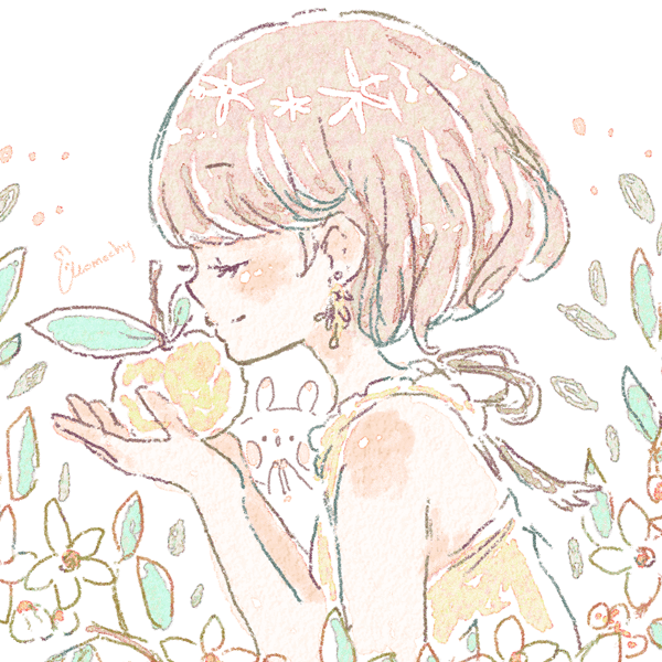 ベストコレクション 女の子 花 イラスト ここで最高の画像コレクション