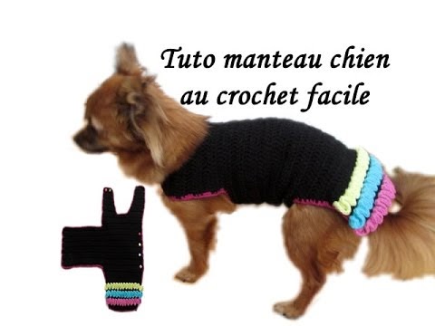 Les Tutos De Fadinou Tuto Manteau Pour Chien Au Crochet