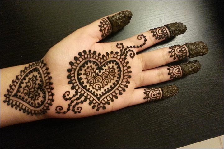  Contoh Gambar Henna  Di Tangan Simple gambar  henna  tangan 