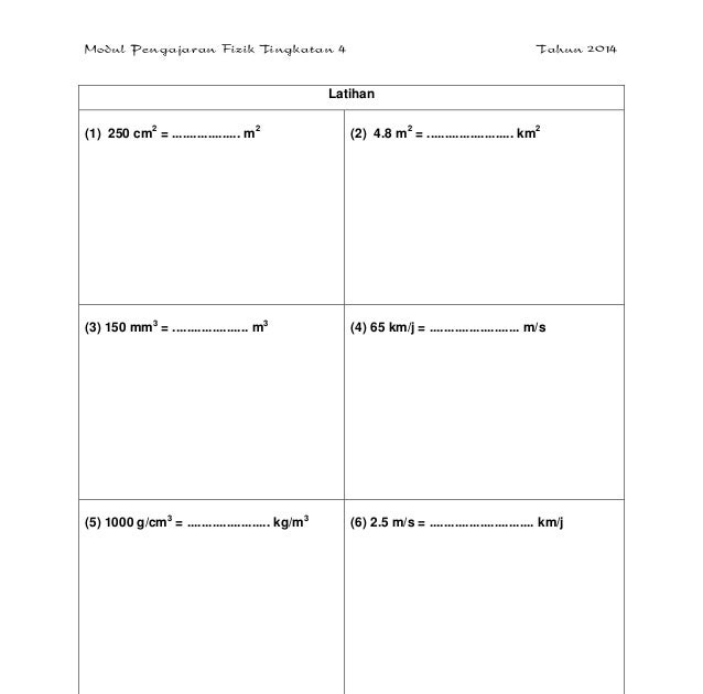 Soalan Fizik Tingkatan 4 Bab 2 Pdf - Malacca c