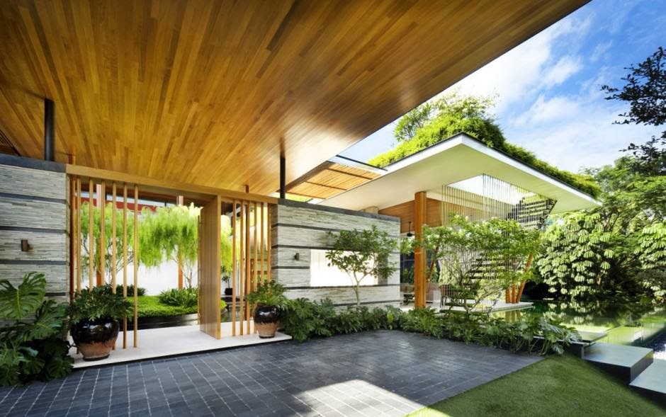 Original Homes With Enclosed Courtyards home design