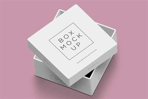 Download Square Box Mockup Vk - Free Download Mockup