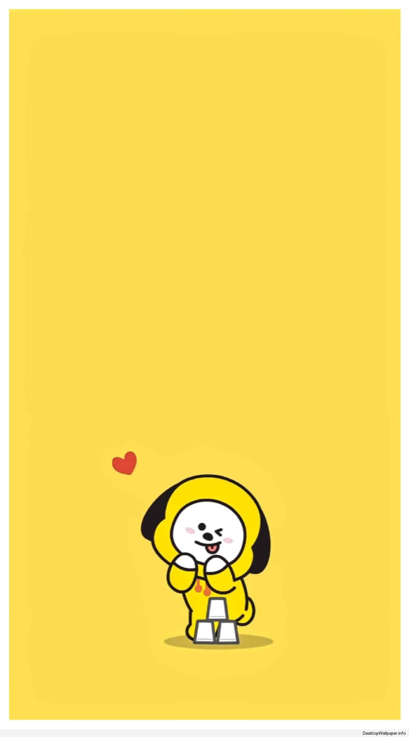 無料ダウンロード Bts キャラクター 壁紙 可愛い