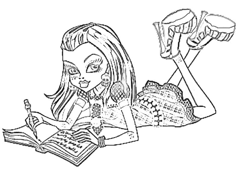 Die ausmalbilder und malvorlagen von kribbelbunt werden von professionellen grafikern erstellt und sind eigentlich keine einfachen malvorlagen mehr, sondern. Malvorlagen Kostenlos Monster High 1 Malvorlagen Kostenlos