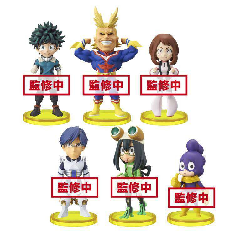 Image of My Hero Academia World Collectable Figure Vol. 1 Set of 6 Figures - AUGUST 2019