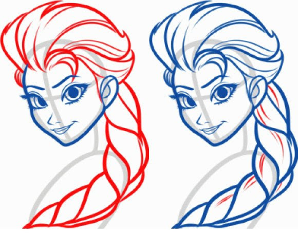 あなたのためのディズニー画像 驚くばかり書き方 アナ雪 イラスト かわいい簡単