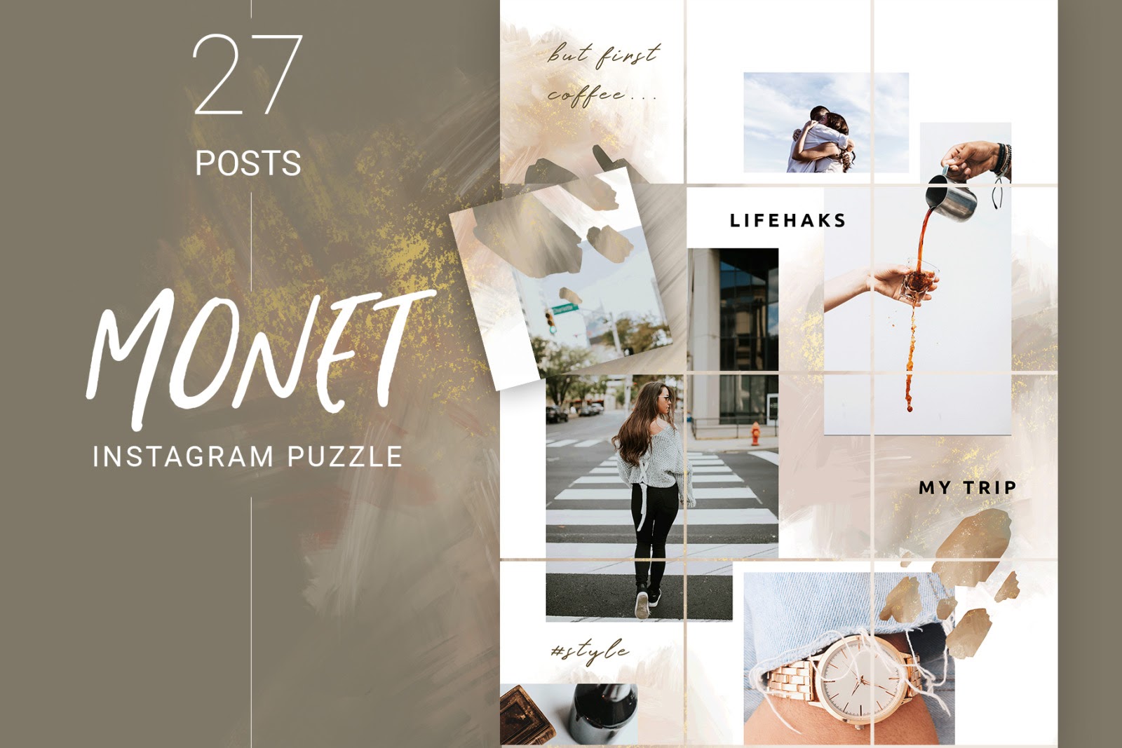 Download Instagram Grid Mockup Psd - Free PSD Mockups Smart Object and Templates to create Magazines ...