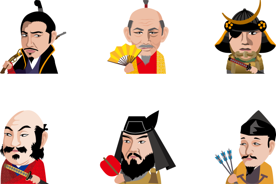 50 戦国 武将 イラスト 戦国 武将 イラスト 無料 Hdpixtajp