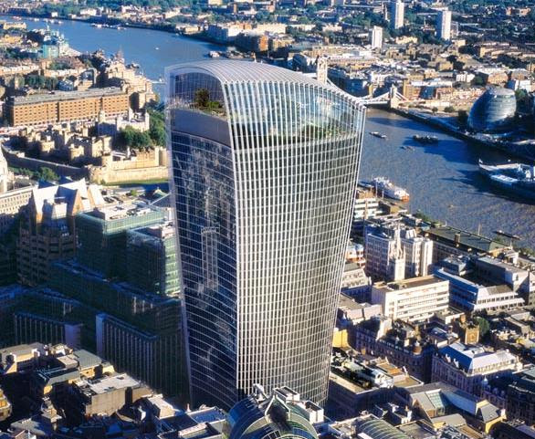 Some people may know this building as 20 fenchurch street or the sky garden, due to. Construction Of Walkie Talkie Tower Begins Londonist