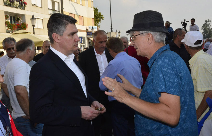 Left: Zoran Milanovic, Social Democrats Photo: Ivica Galovic/Pixsell 