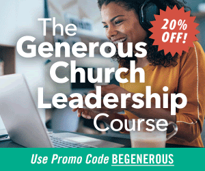 The Generous Church Leadership Course