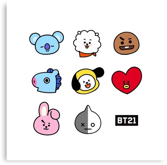 Amazing! BT21 Print Out