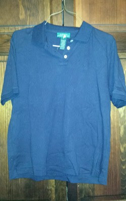 Cheap Price RALPH LAUREN POLO Boys Kids Blue Cotton Uniform Shirt Youth Size Large NWT