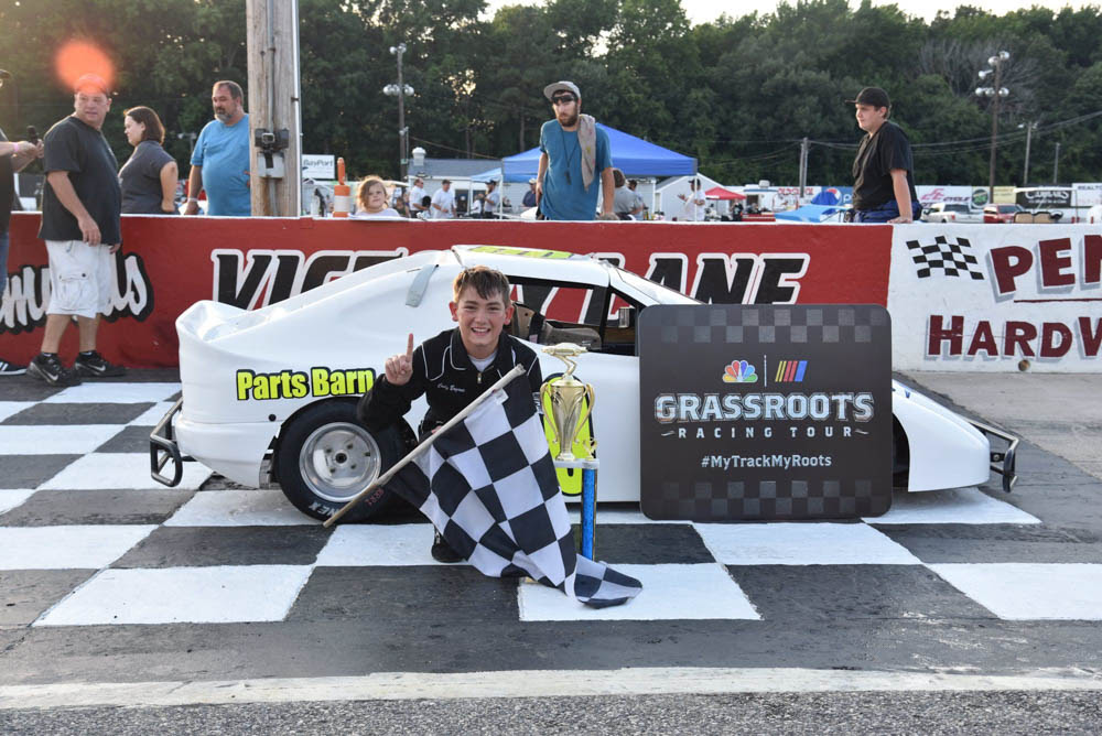 Per the nascar rule book, a restart is official once the legal lead car crosses the start/finish line. Nascar Night Race Results June 29 2019 Larry King Law S Langley Speedway
