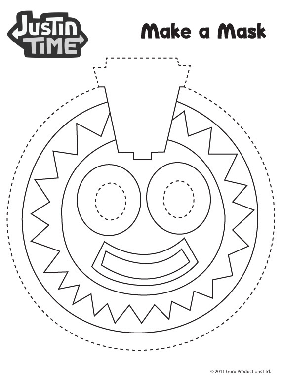 Justin Time Coloring Pages / My son loves Justin Time but can't find