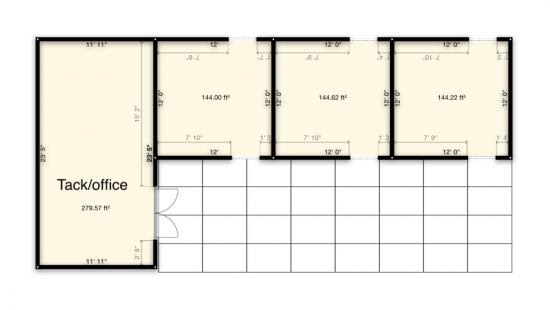 mk : Shed row barn plans