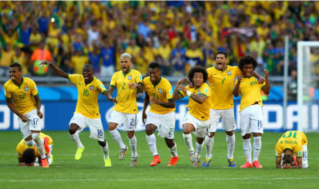 Selecao sneak a win, but neymar is hurt neymar out of world cup with broken vertebra brazil face tough colombia test on friday Brazil Vs Colombia Fifa World Cup 2014 2nd Quarter Final Match Preview Selecao Face Colombia In Acid Test India Com