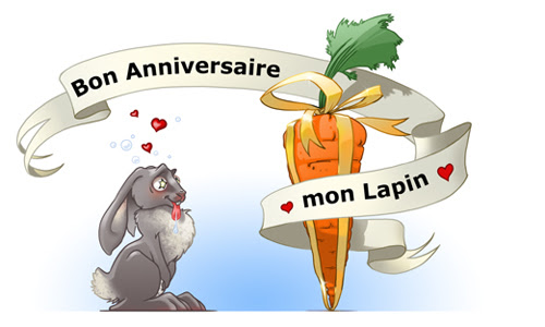 Anniversaire Humour Lapin Darcel