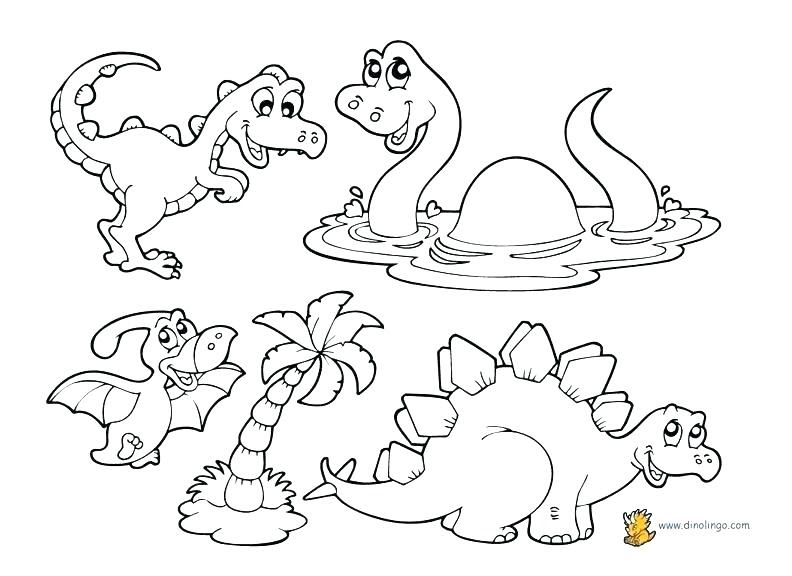 Download Dinosaur Coloring Pages With Names Pdf Coloring And Drawing